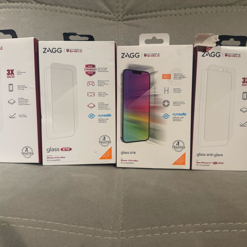 Glass ZAGG Screen Protectors for iPhone